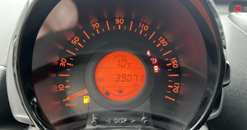 Toyota Aygo cena 33900 przebieg: 36792, rok produkcji 2016 z Polanica-Zdrój małe 211